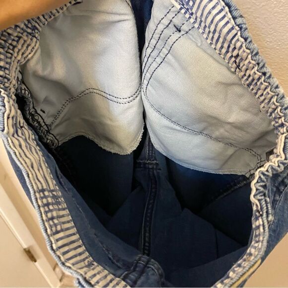 Vintage Lee High Rise medium Wash cropped Mom Jeans- 28x27-petite 6 - Picture 10 of 12